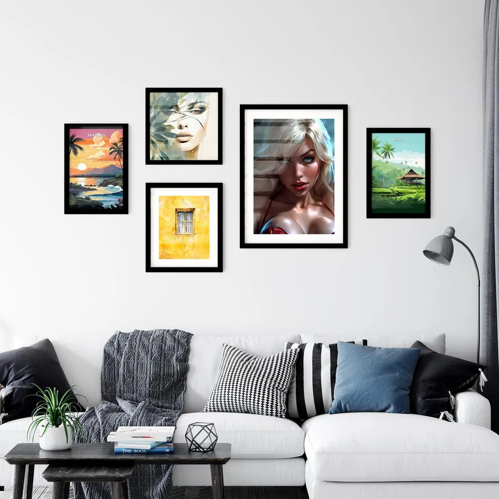 Pin up art TopEngineering Student from Cal T Wall Art