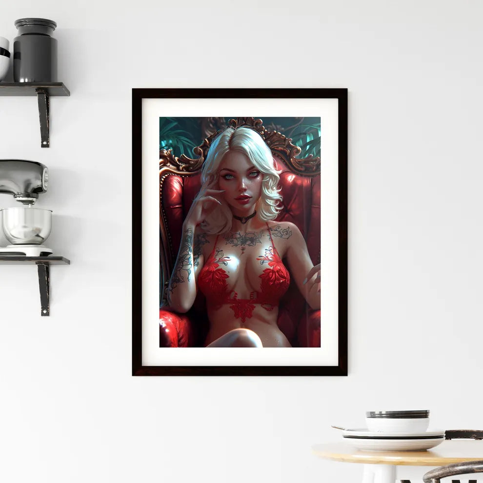 Pin up art TopEngineering Student from Cal T Framed Print