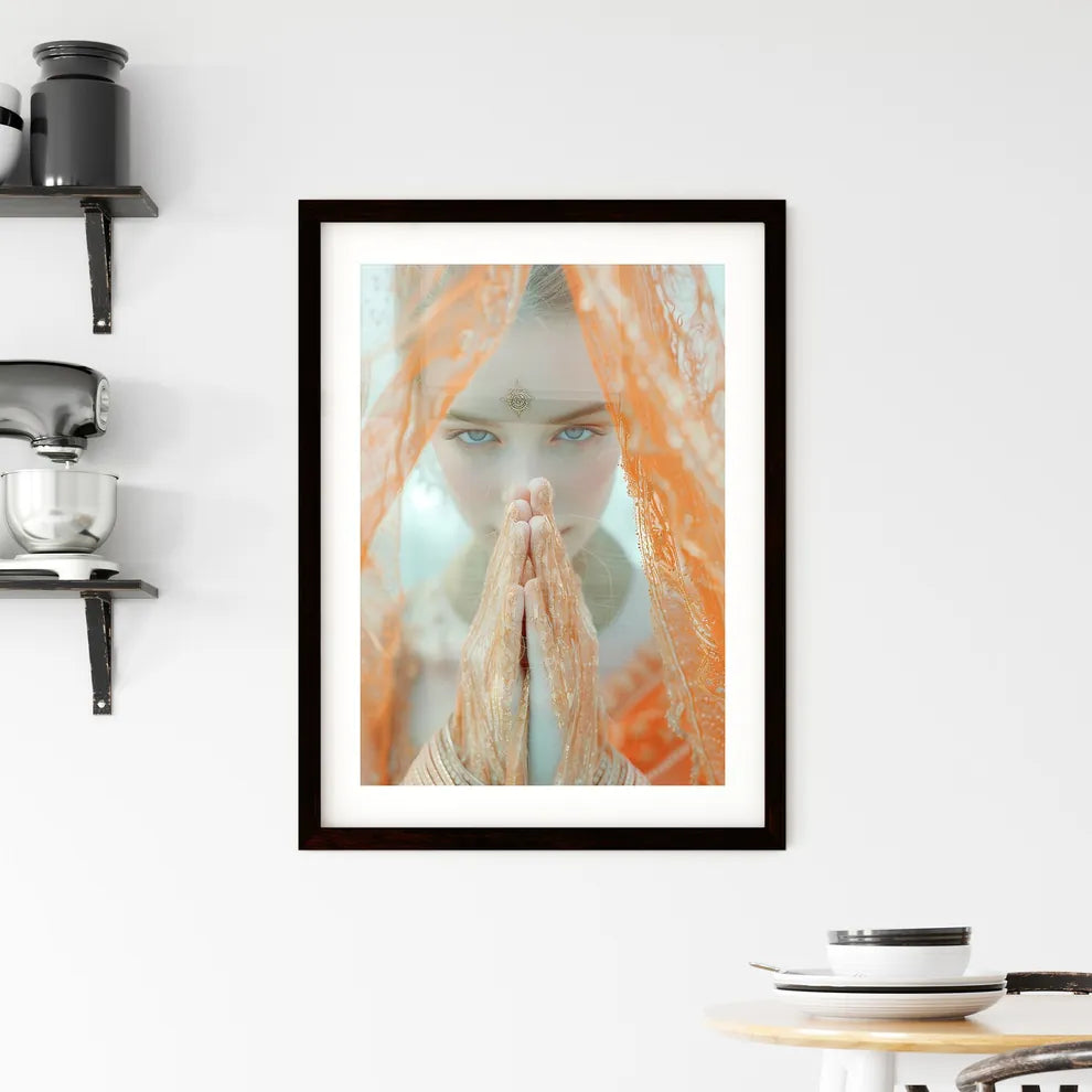 Mary Mother of God Poster Framed Print