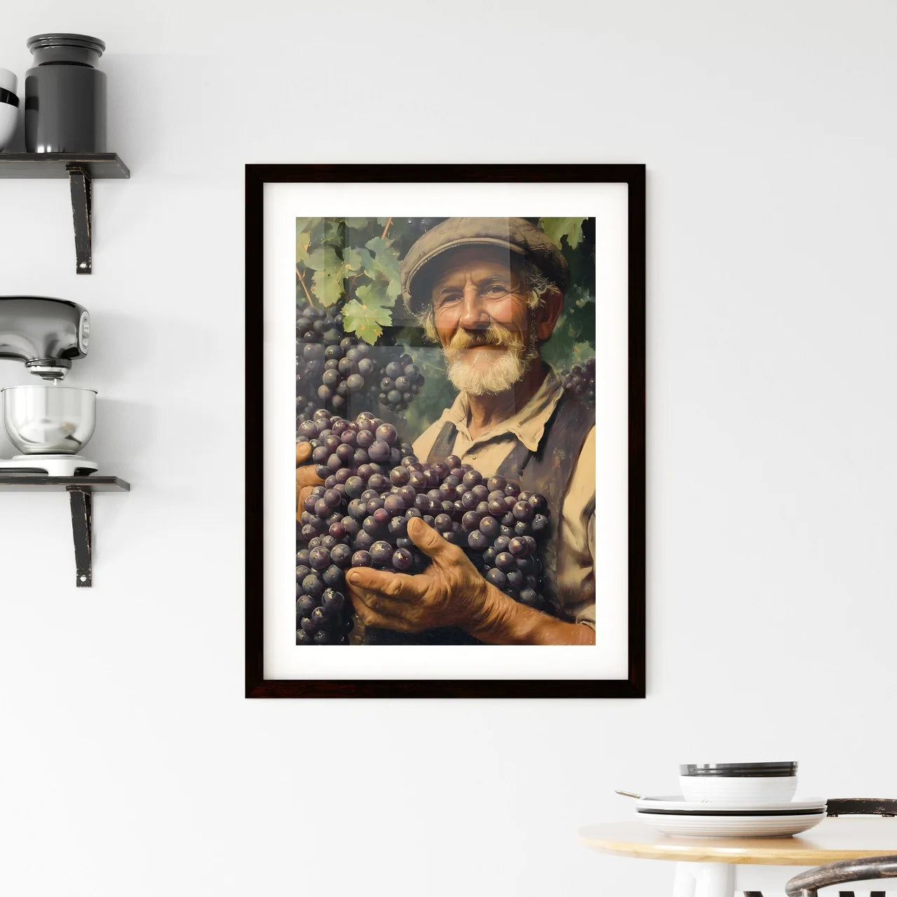 A French vineyard owner  Hangings
