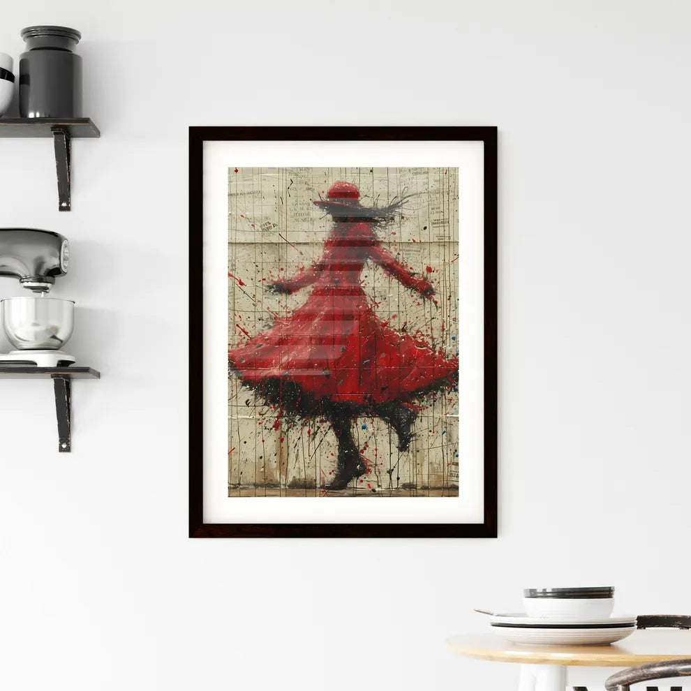 Flyer design Framed Print