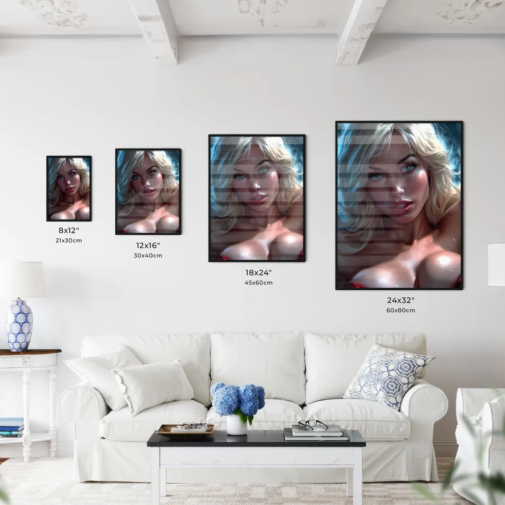 Pin up art TopEngineering Student from Cal T - Kitchen Hangings