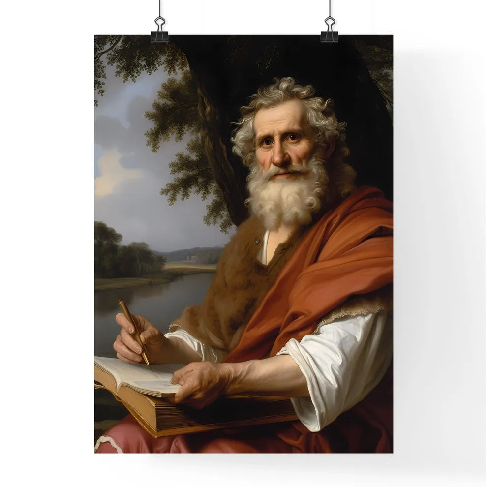 Ancient Jewish people are looking for something  Poster