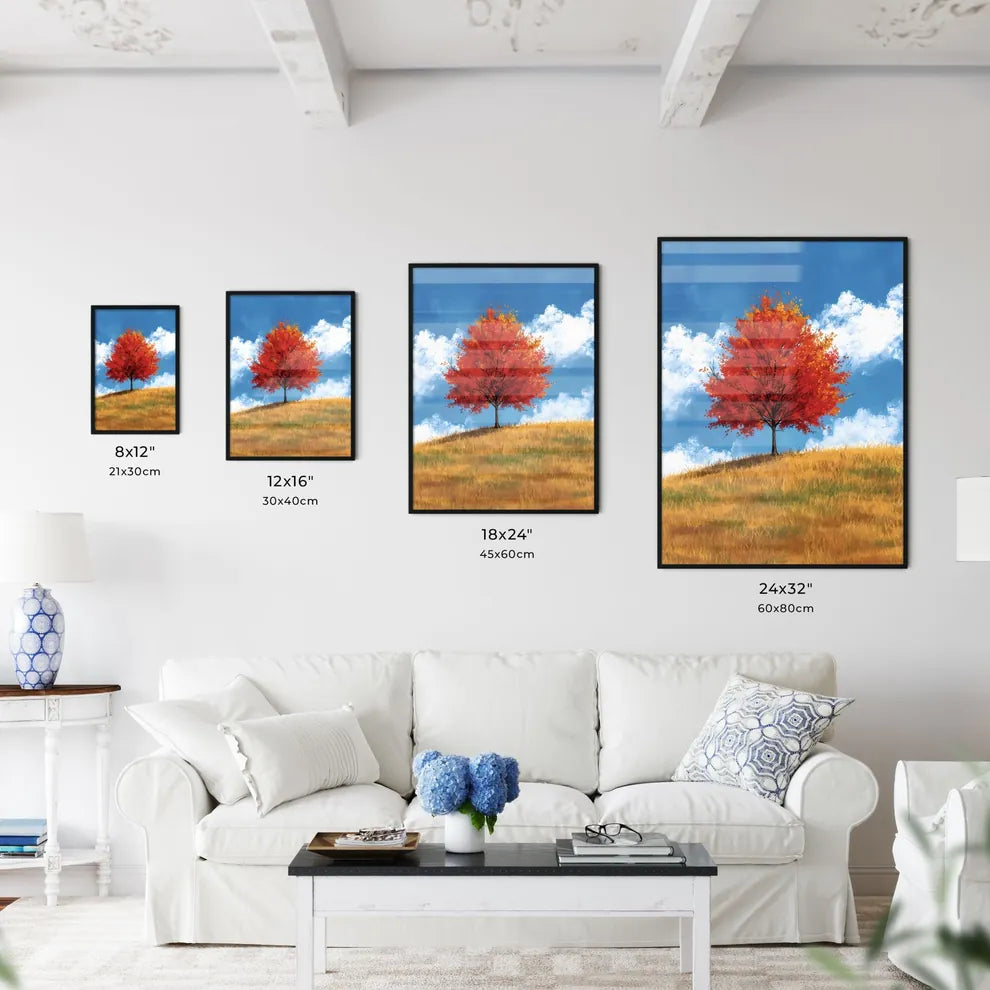 Amidst a countryside canvas - Art print of a - Kitchen Hangings