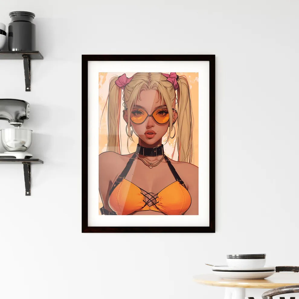 Flyer design Framed Print