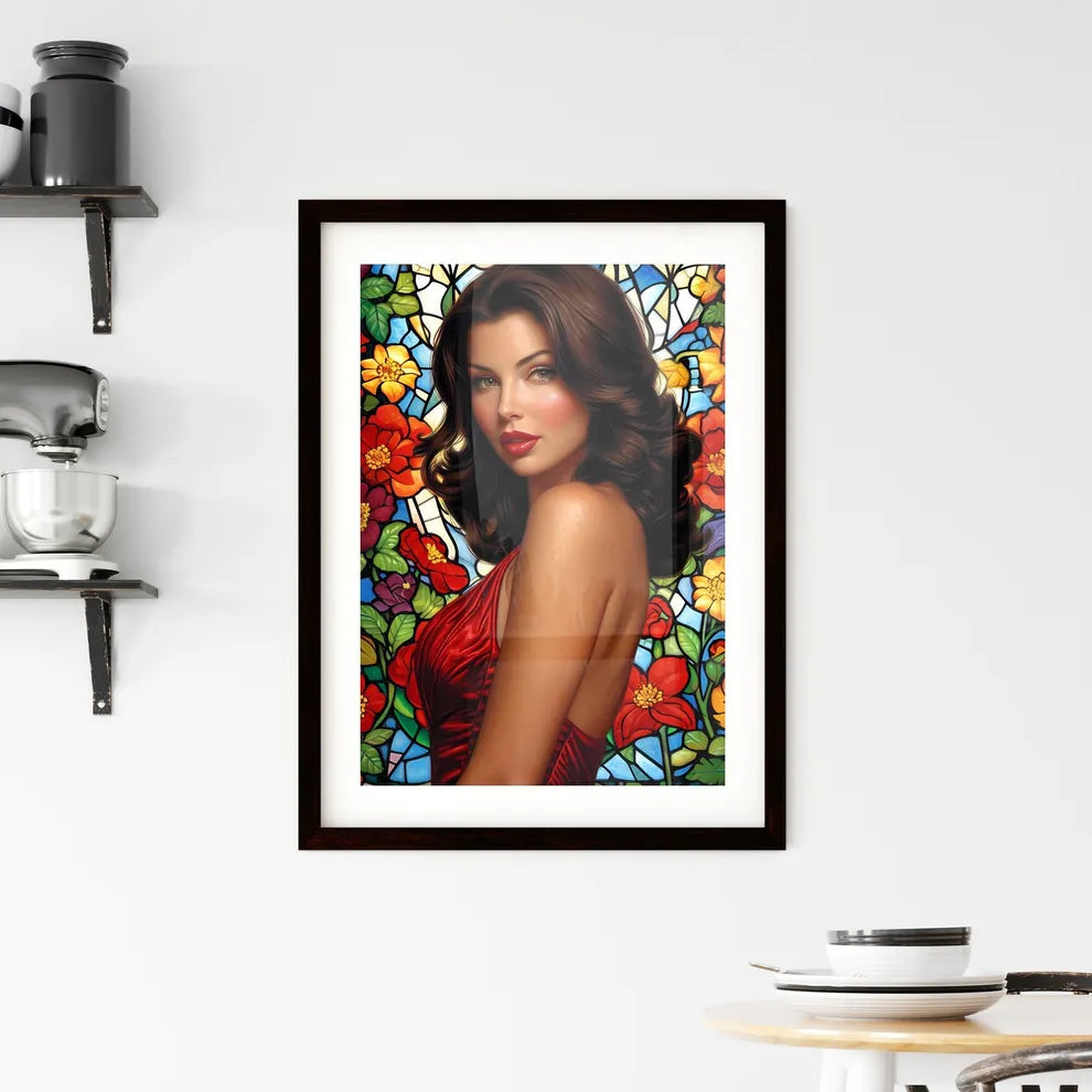 Flyer design Framed Print