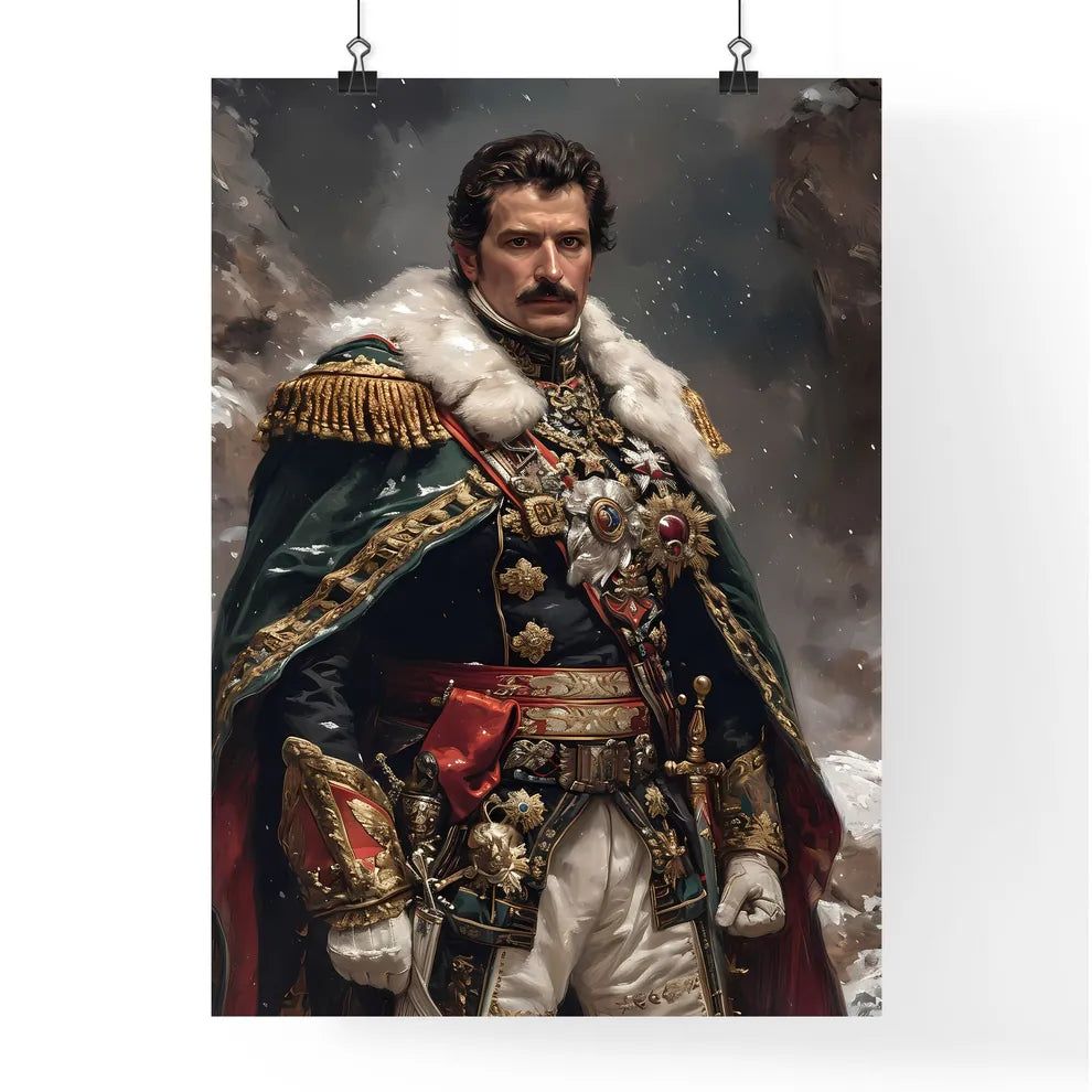 Royal guard - Art print of a man in a g Poster