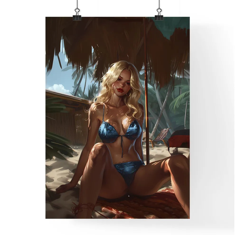 Nice pin up girl in diffrent style Poster