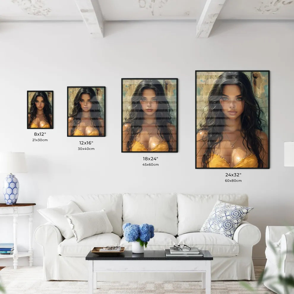 Amazing pin up girl illustration - Kitchen Hangings