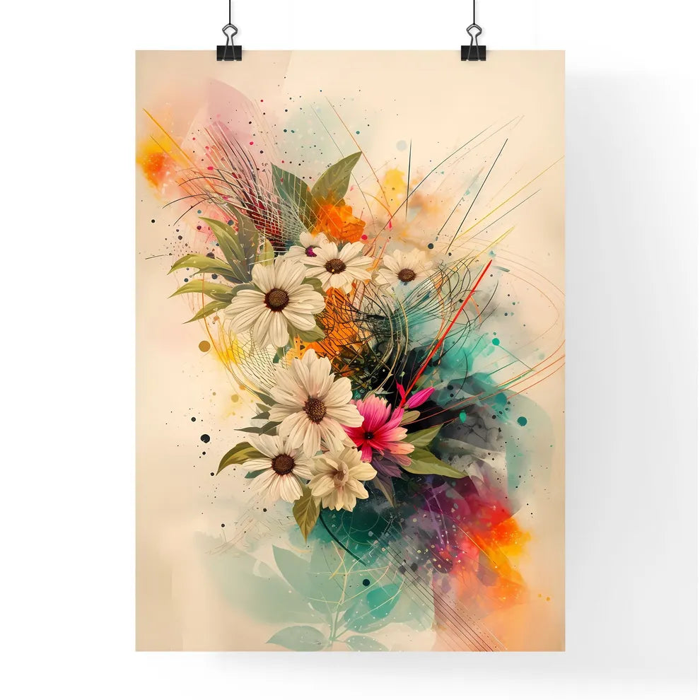 A botanical arrangement - Art print of a pai Poster