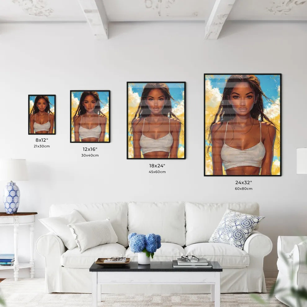 Amazing pin up girl illustration - Kitchen Hangings