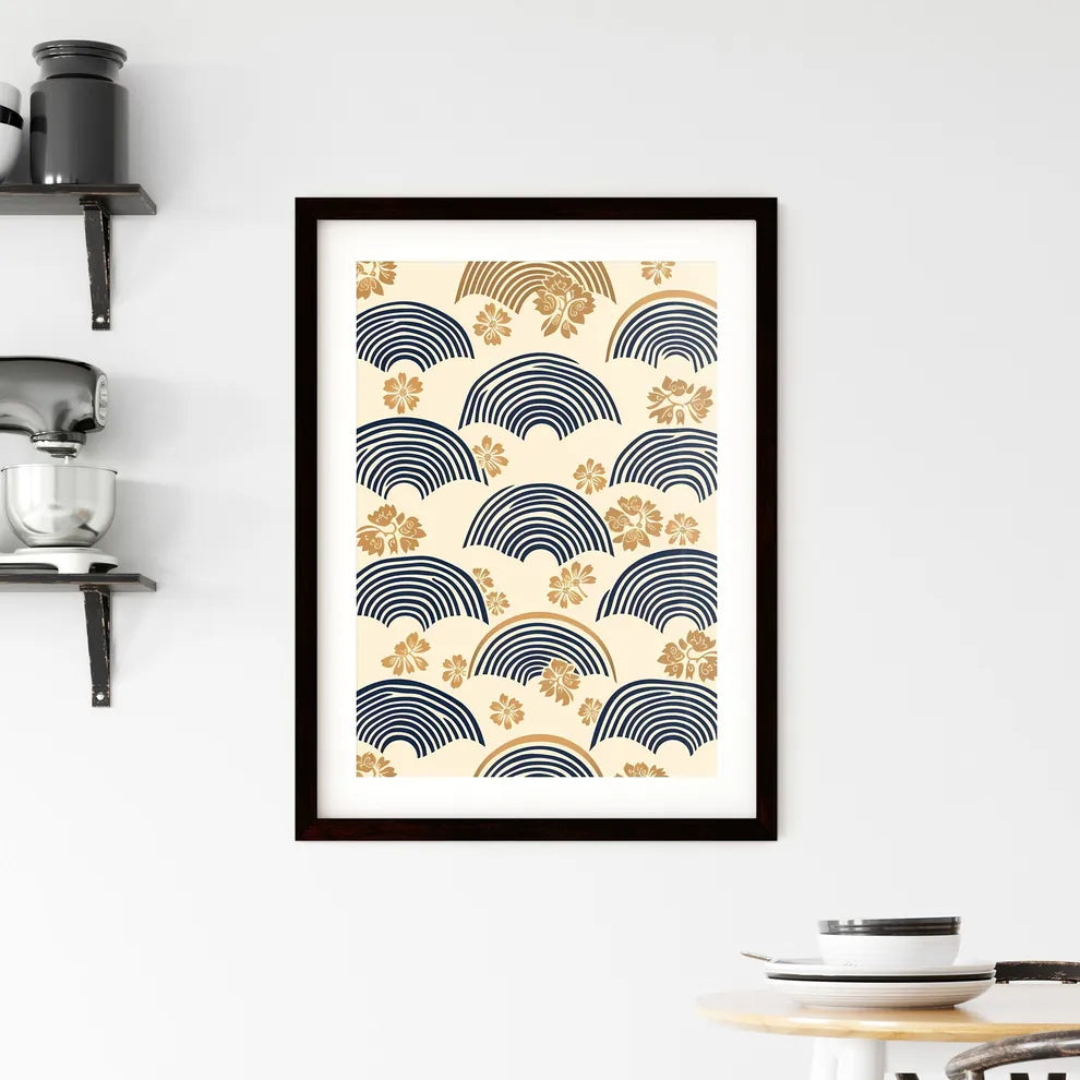Pattern design Framed Print