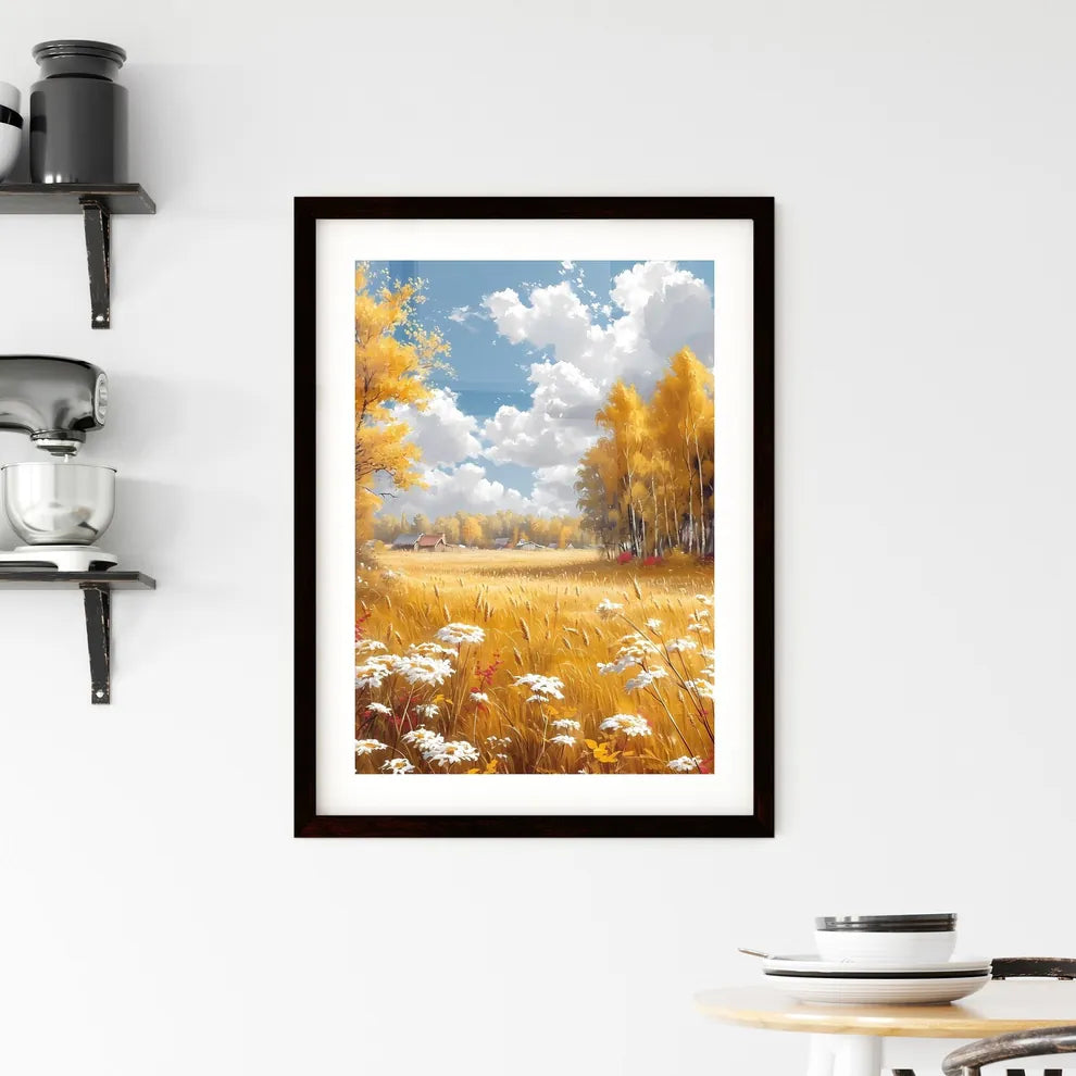 Autumn scenery Framed Print