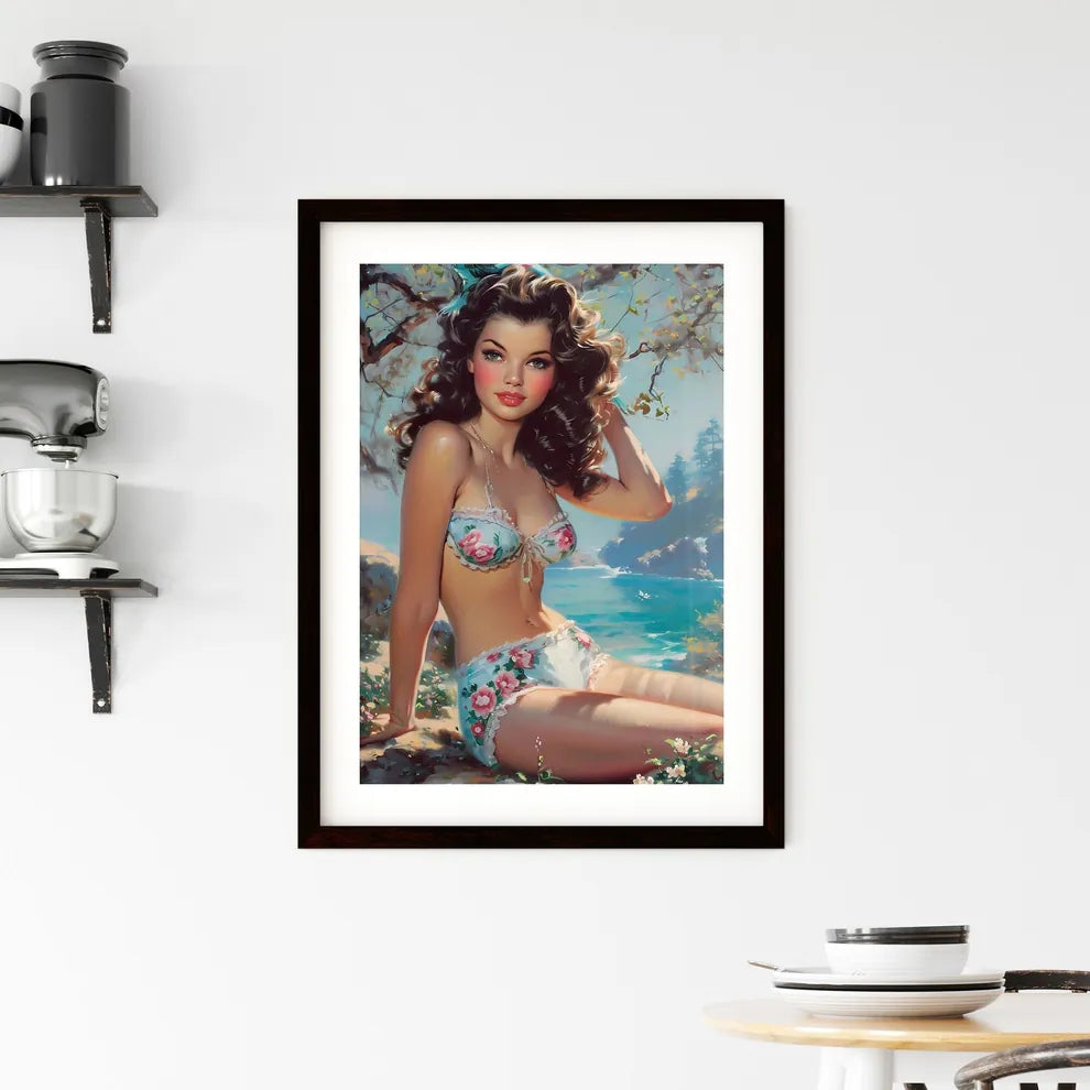 Pin up pedigree pinups 50's - Art print of a Framed Print