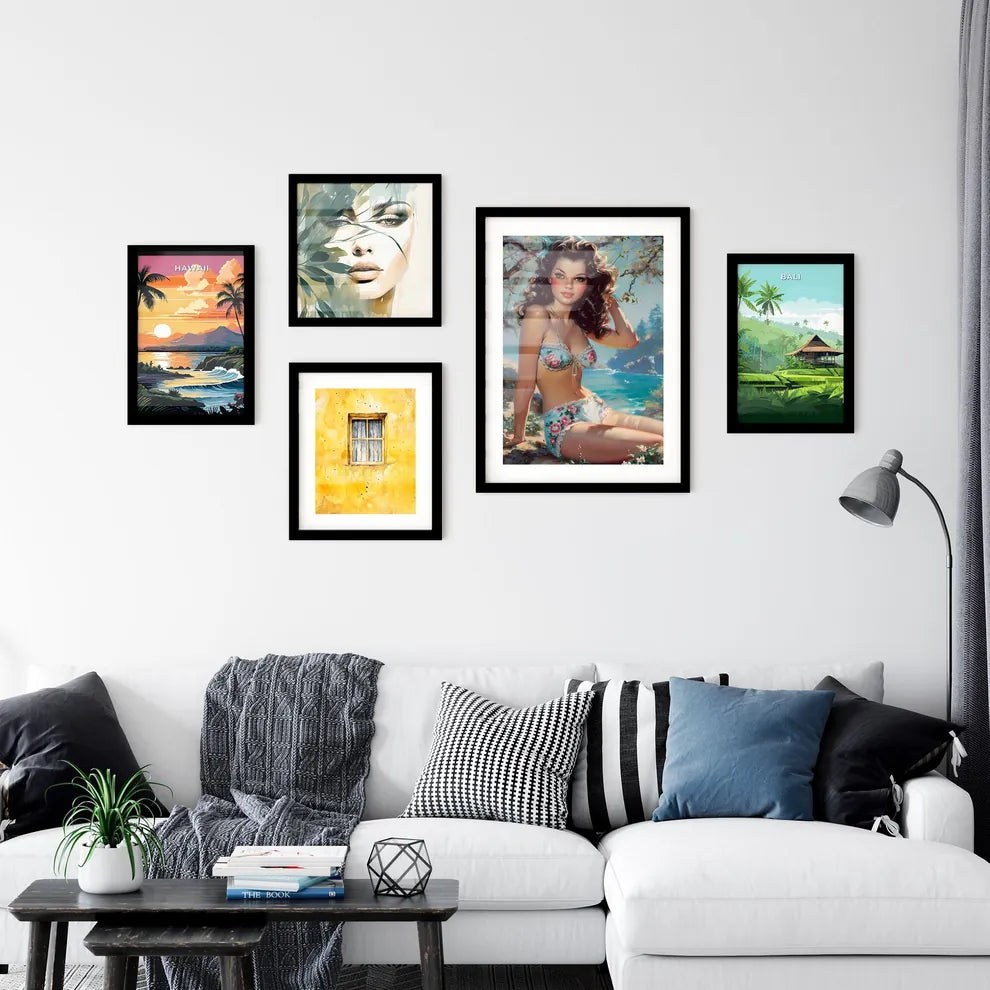 Pin up pedigree pinups 50's - Art print of a Wall Art