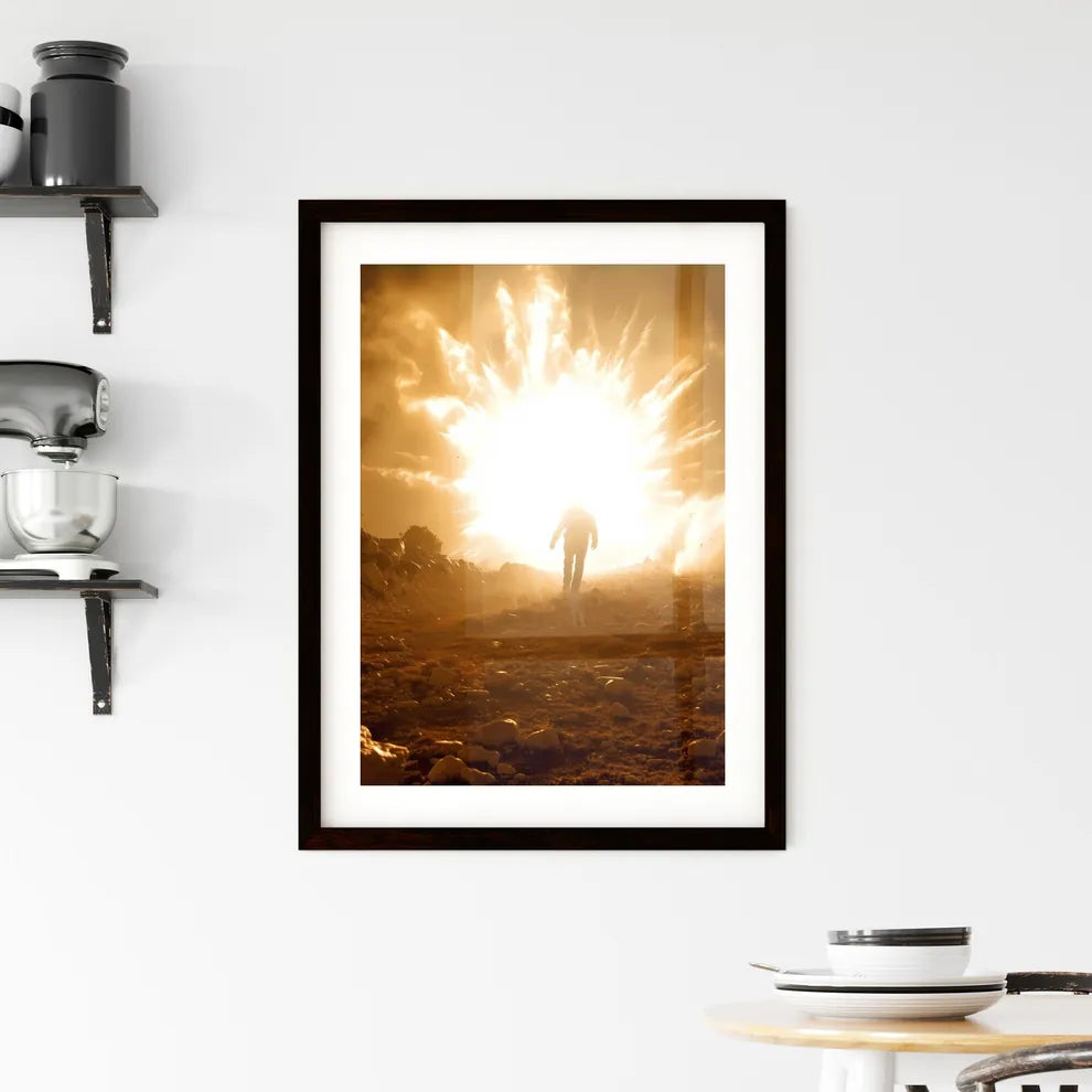 The religious trinity except with napoleon Framed Print