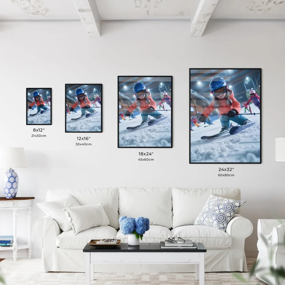 In the indoor ski resort - Kitchen Hangings