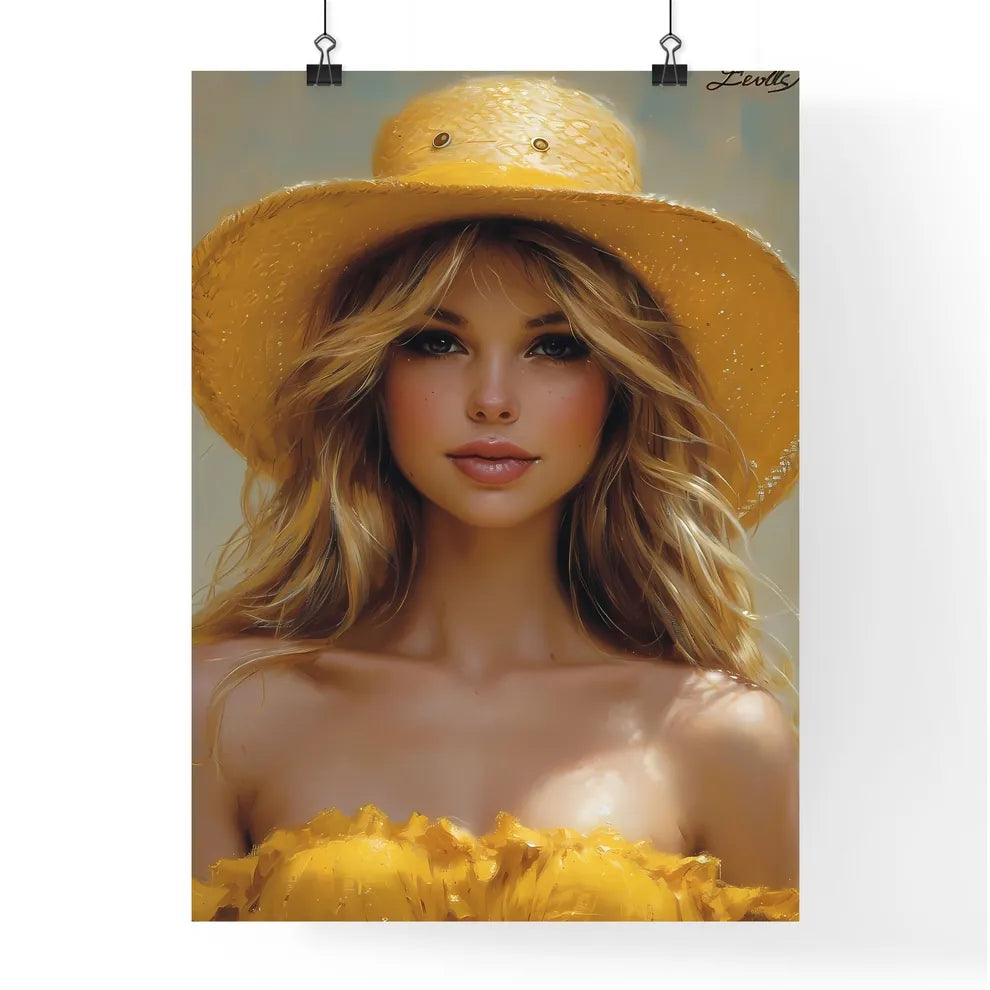 Orange Tree Vintage Art - Art print of a wom Poster