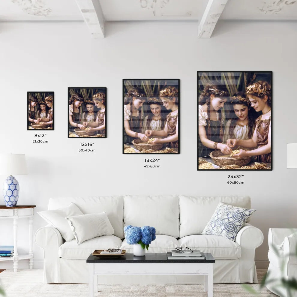 Lebanon country life in 2000 BC - Art print  - Kitchen Hangings