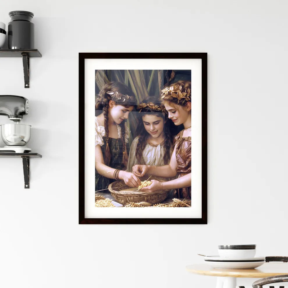 Lebanon country life in 2000 BC - Art print  Framed Print