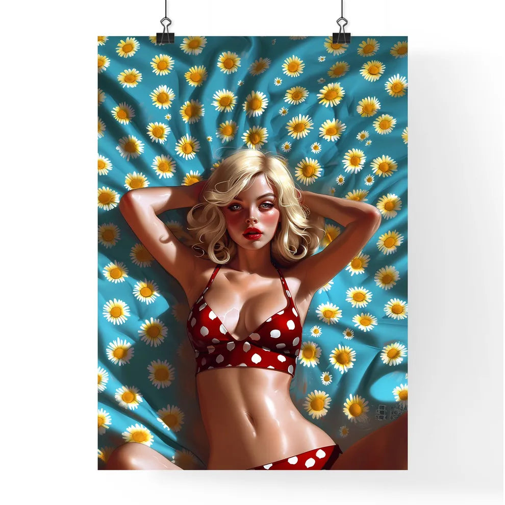 Pin up art TopEngineering Student from Cal T Poster