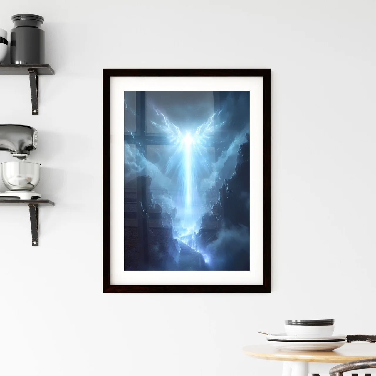 The story of the children of Israel entering Framed Print