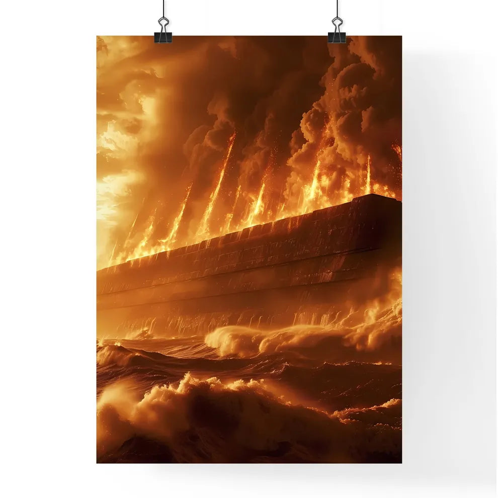 The story of the children of Israel entering Poster