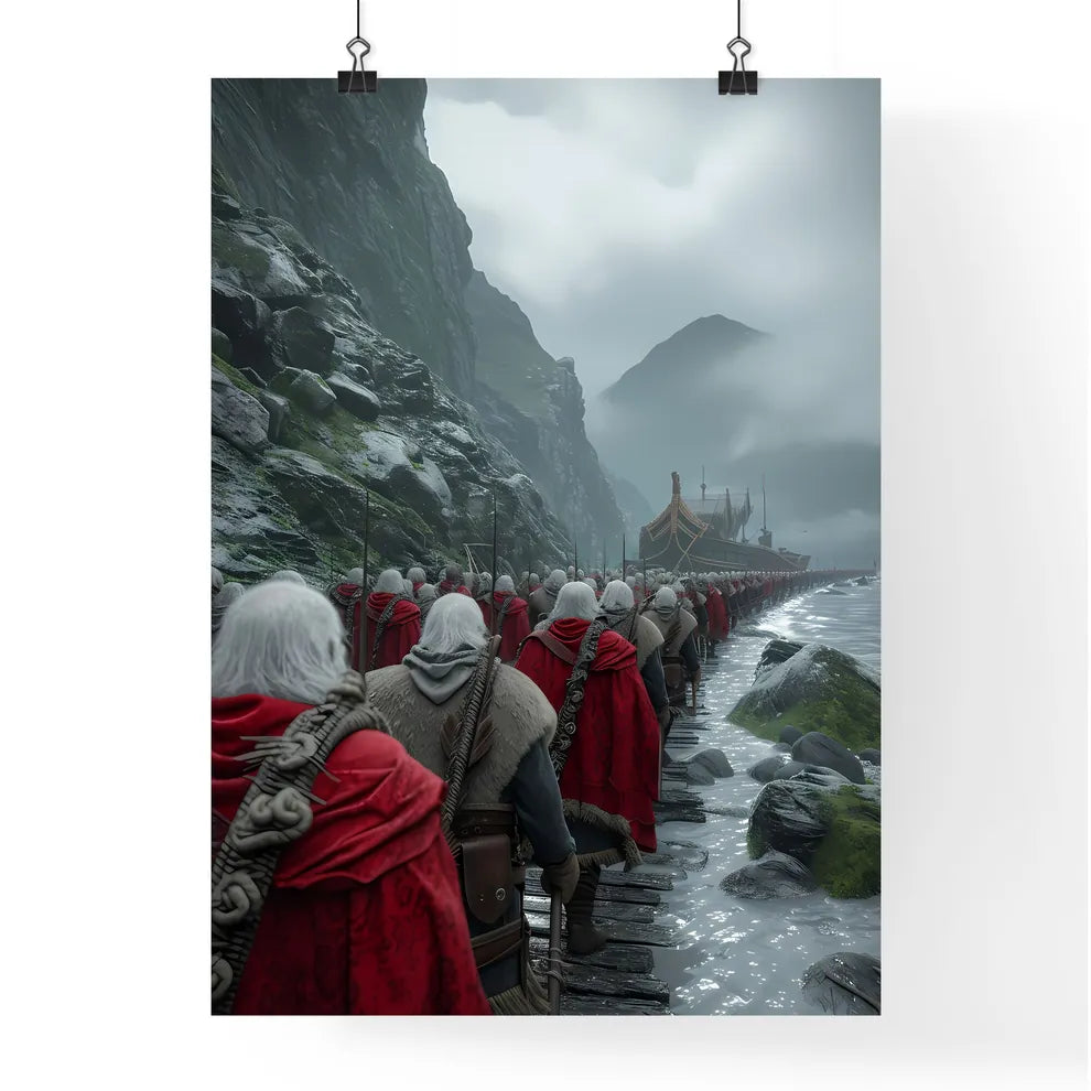 And the shepherds came and drove them away - Poster