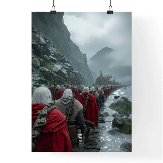 And the shepherds came and drove them away - Poster