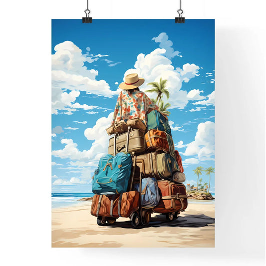 Pack your bags with adaptability today - Art Poster