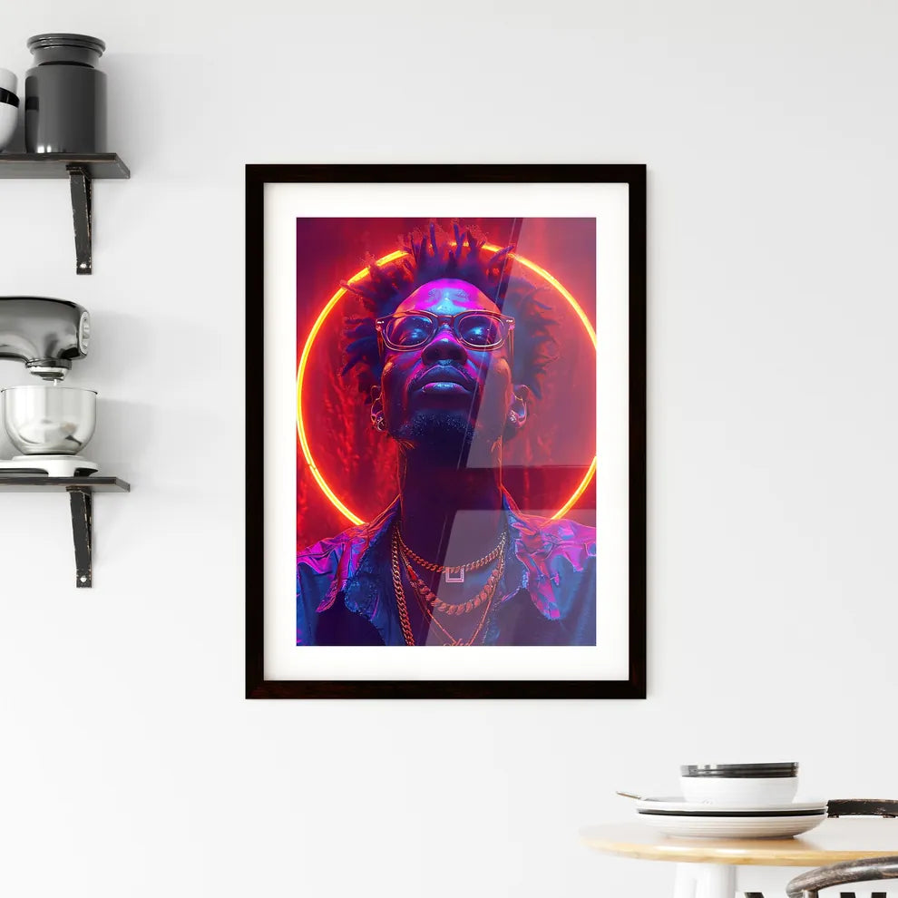 A trendy young person records  Hangings