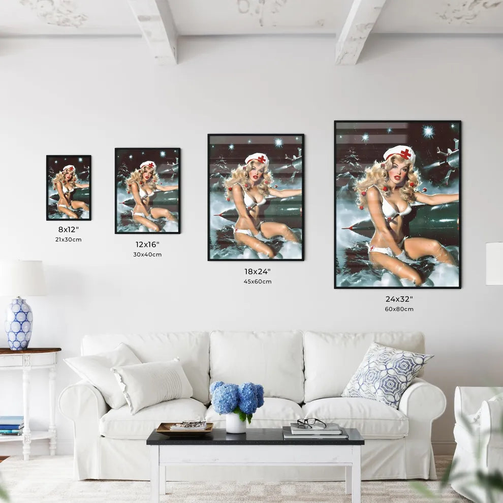 The head nurse sharply directed the nurses r - Kitchen Hangings