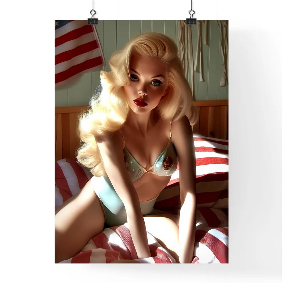 Pin up style Poster