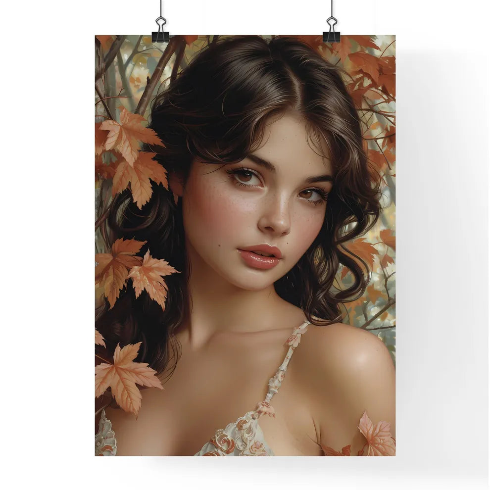 Chubby pin up girl Poster