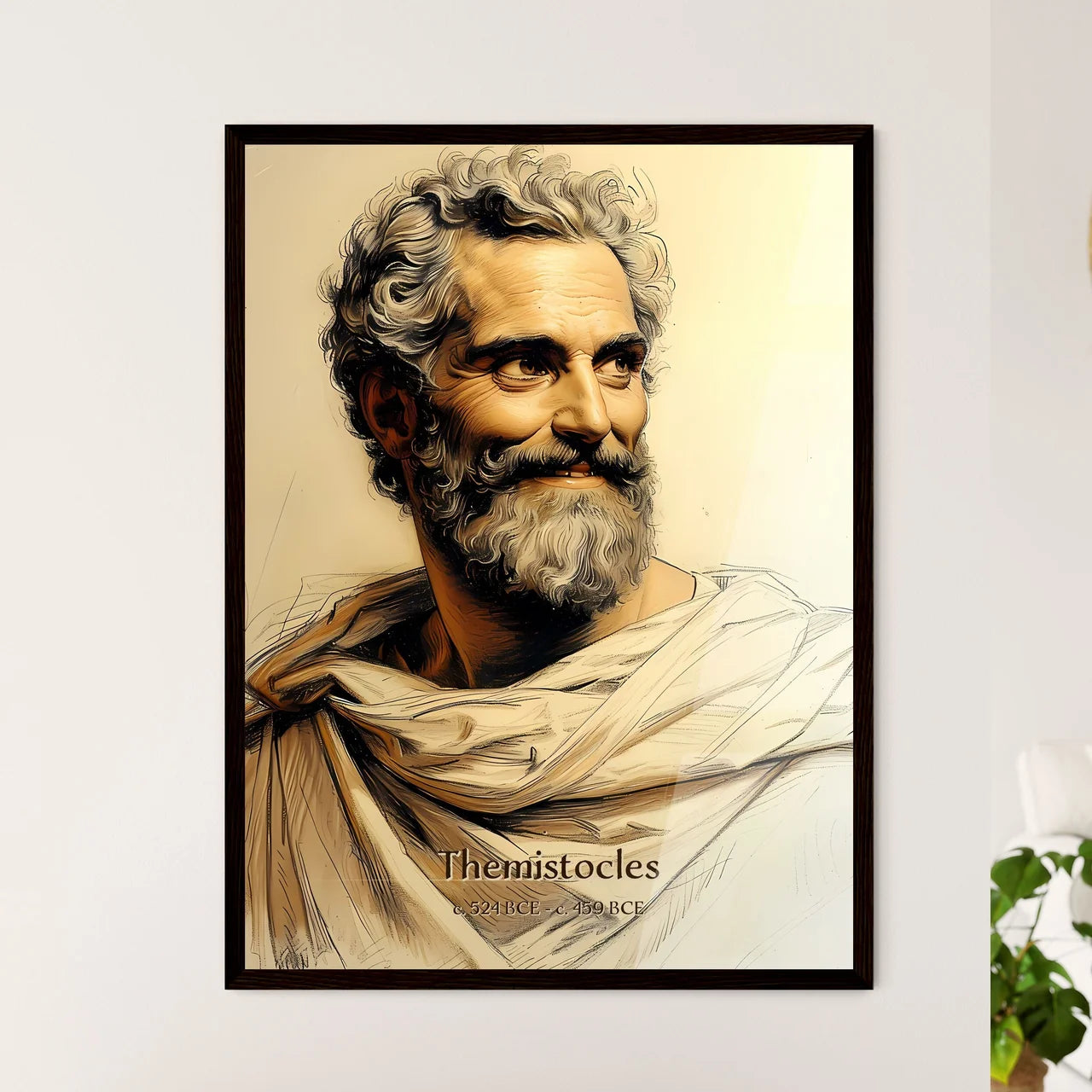 Themistocles - Framed Art Print