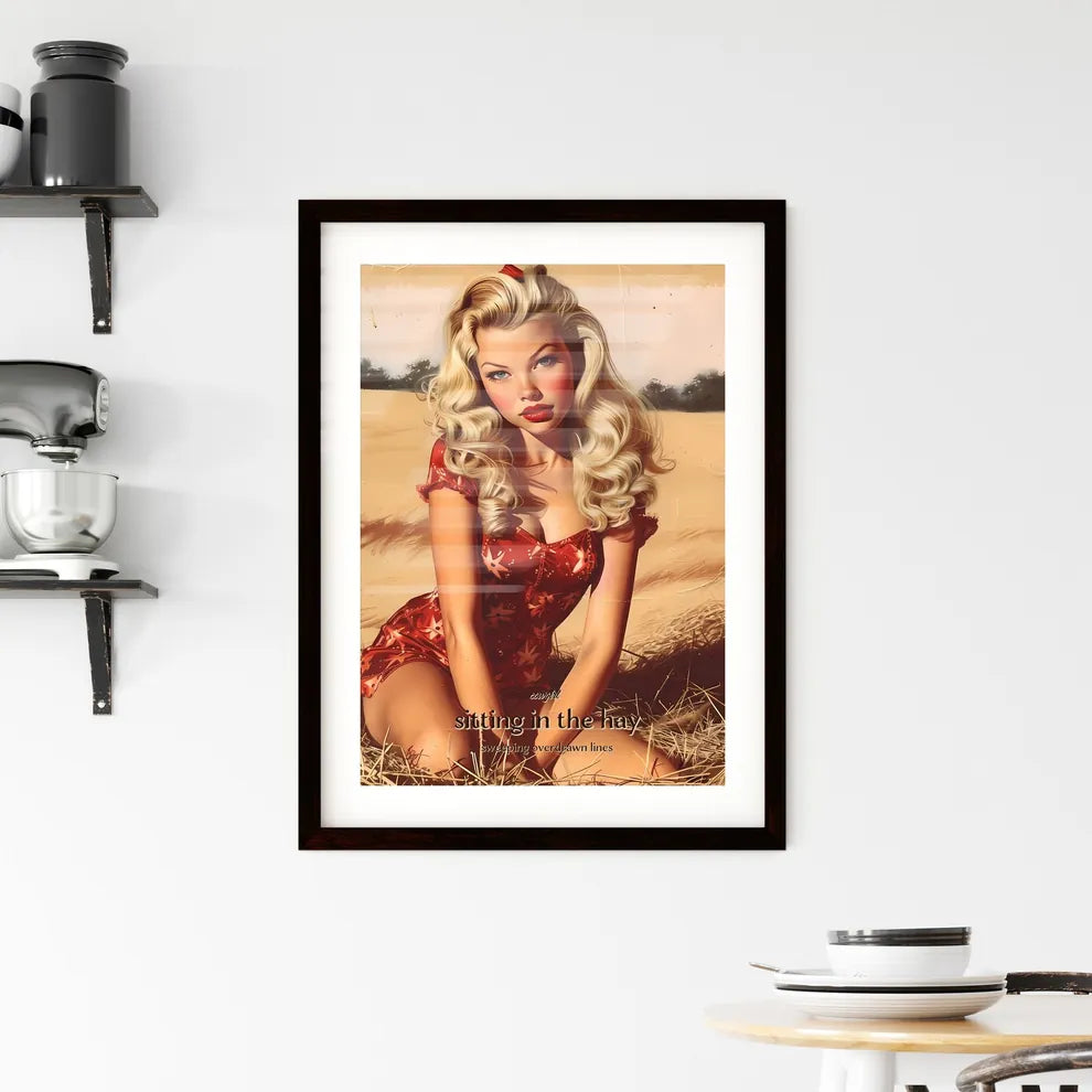 cowgirl Framed Print