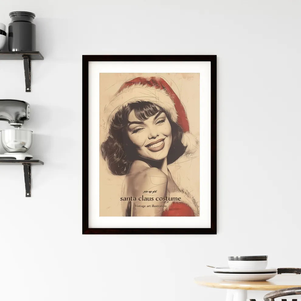 pin-up girl Framed Print