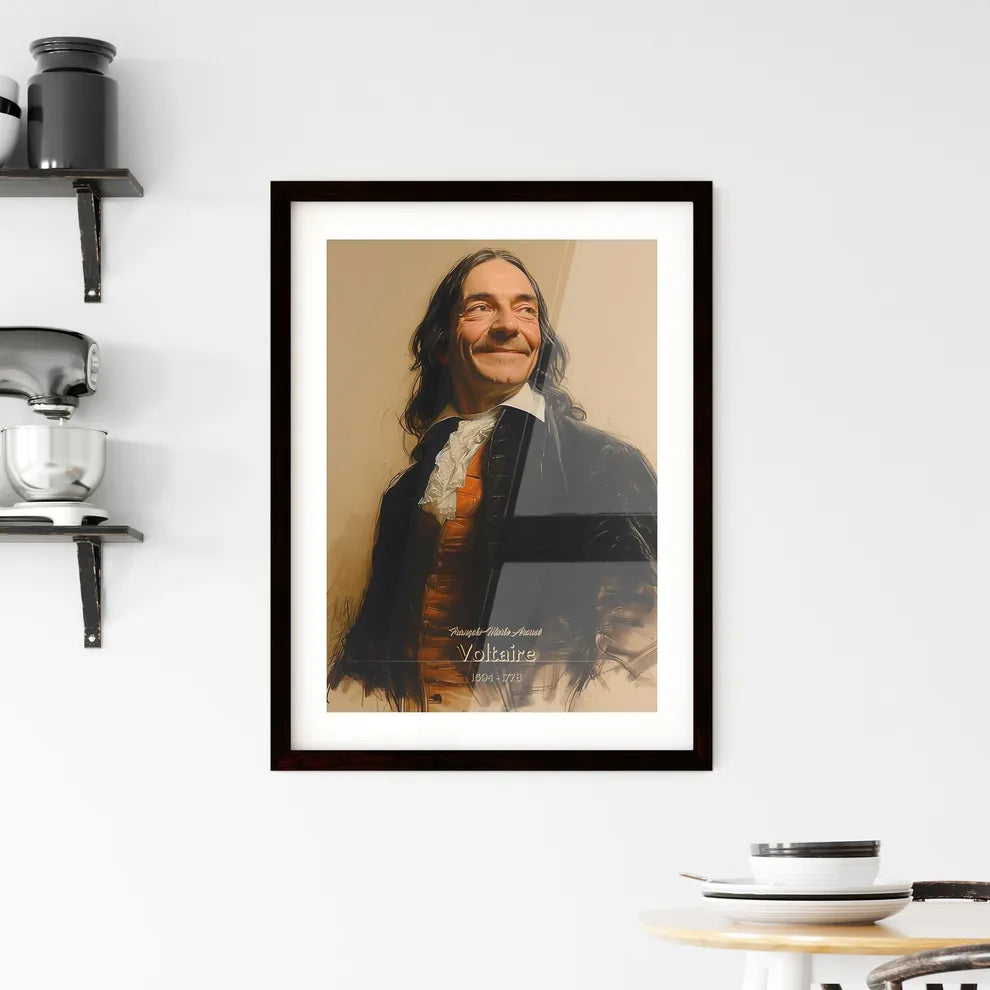 François-Marie Arouet Framed Print