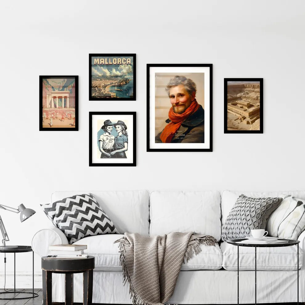 Heinrich, Schütz, 1585 - 1672, A Poster of a man with a beard and a red scarf Default Title