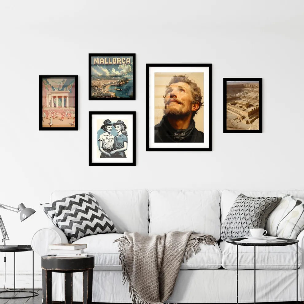 Gorm, the Old, c. 936 - c. 958, A Poster of a man looking up with his eyes wide open Default Title