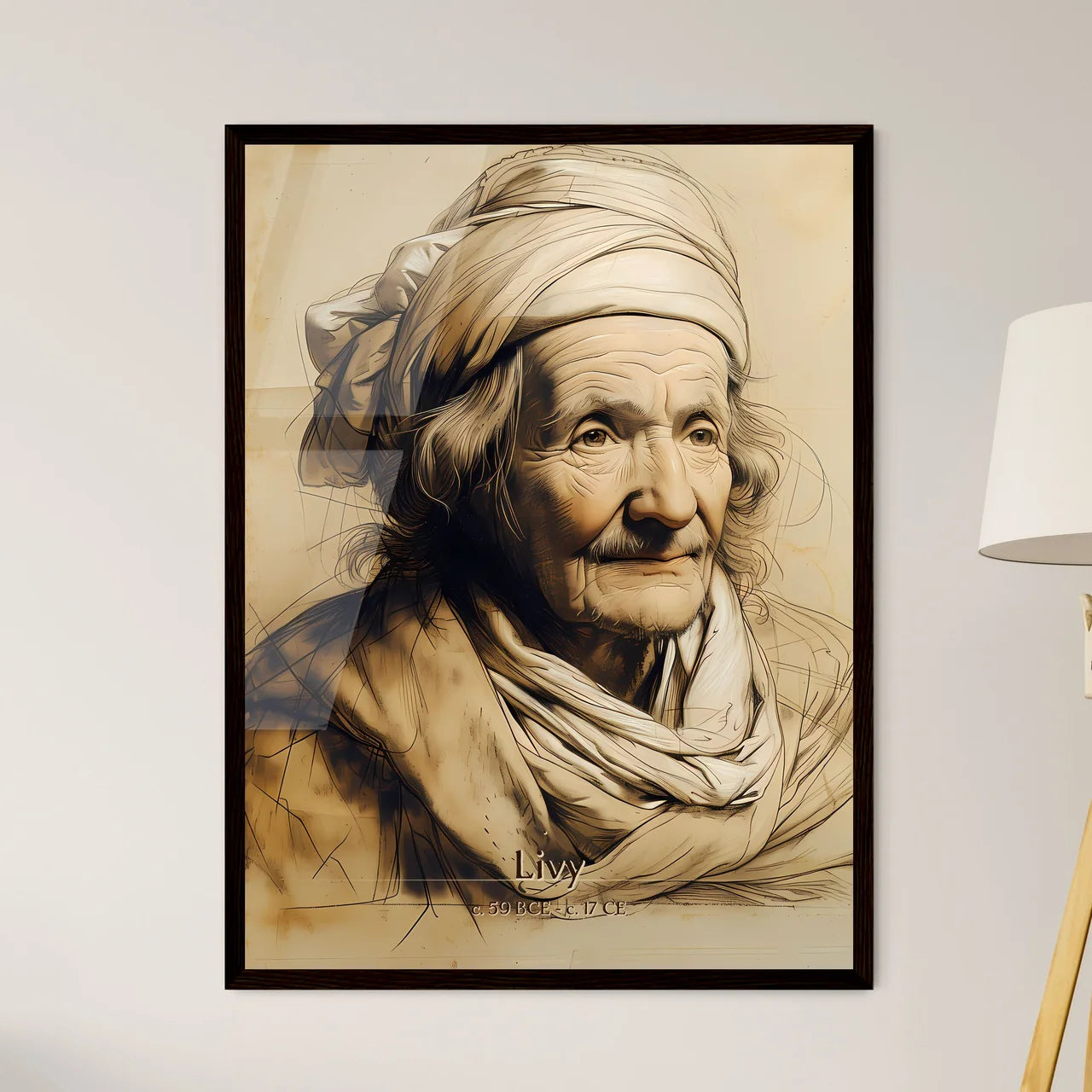 Livy - Framed Art Print
