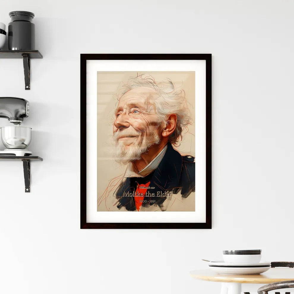 Helmuth von Framed Print