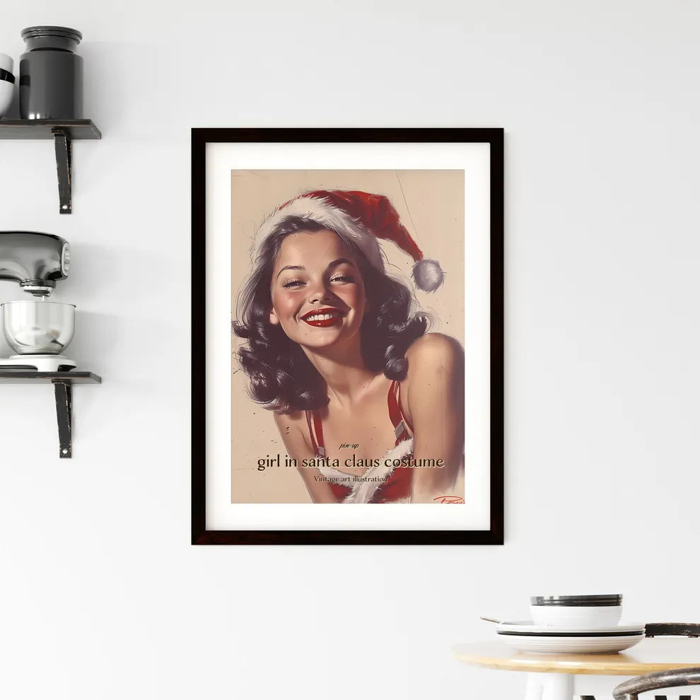 pin-up Framed Print