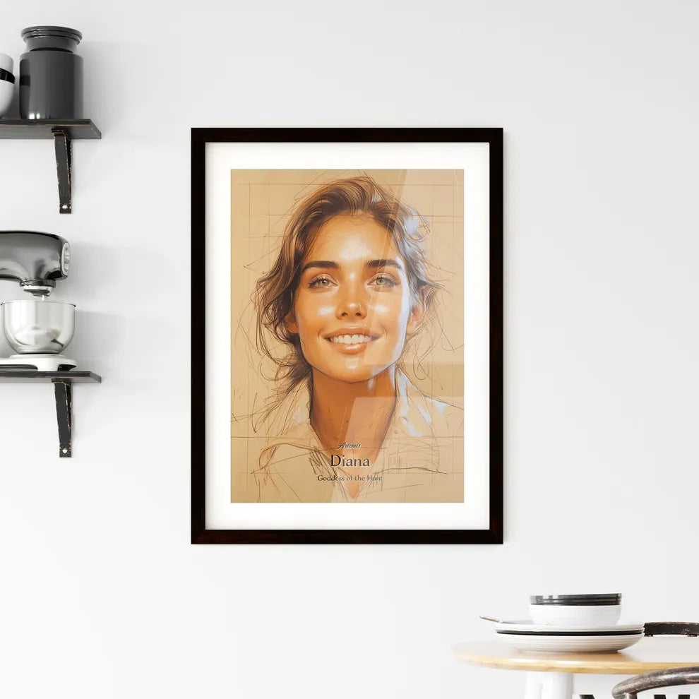 Artemis Framed Print