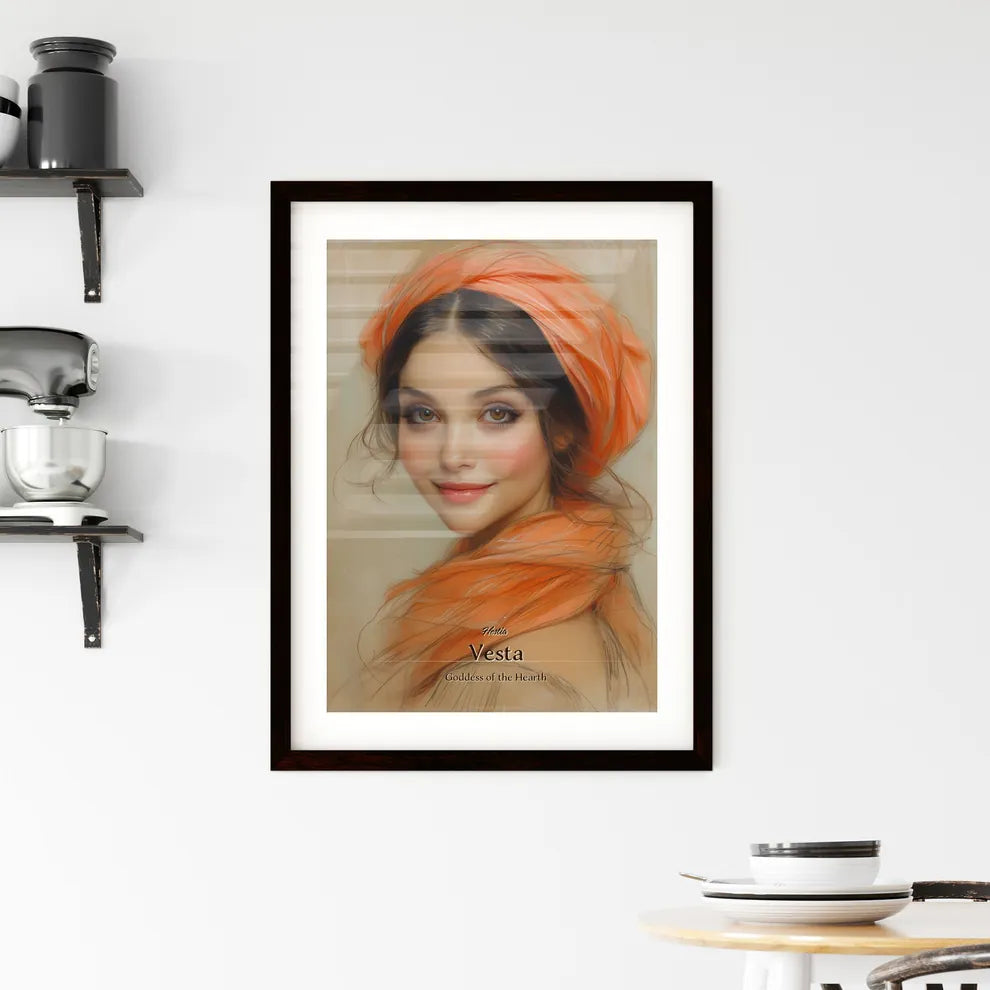 Hestia Framed Print
