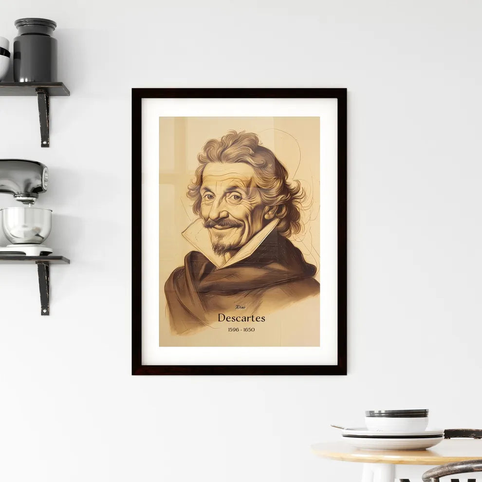 René Framed Print