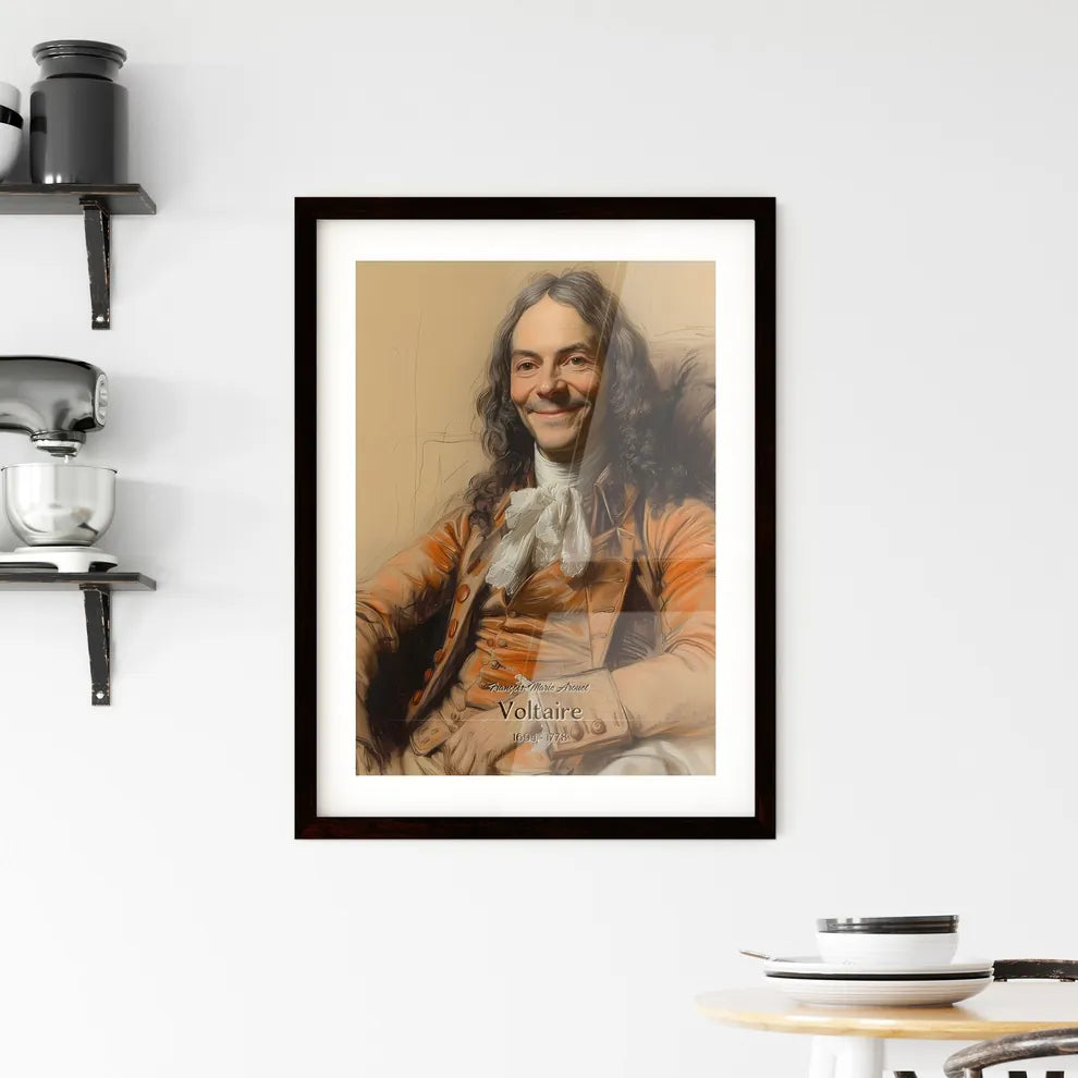 François-Marie Arouet Framed Print