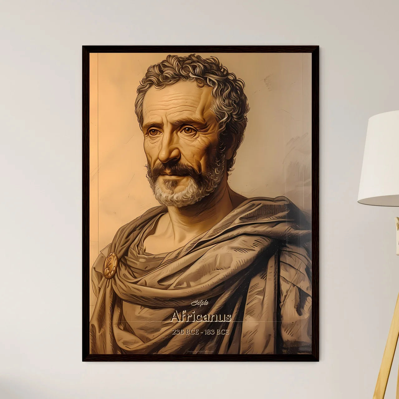 Scipio - Framed Art Print
