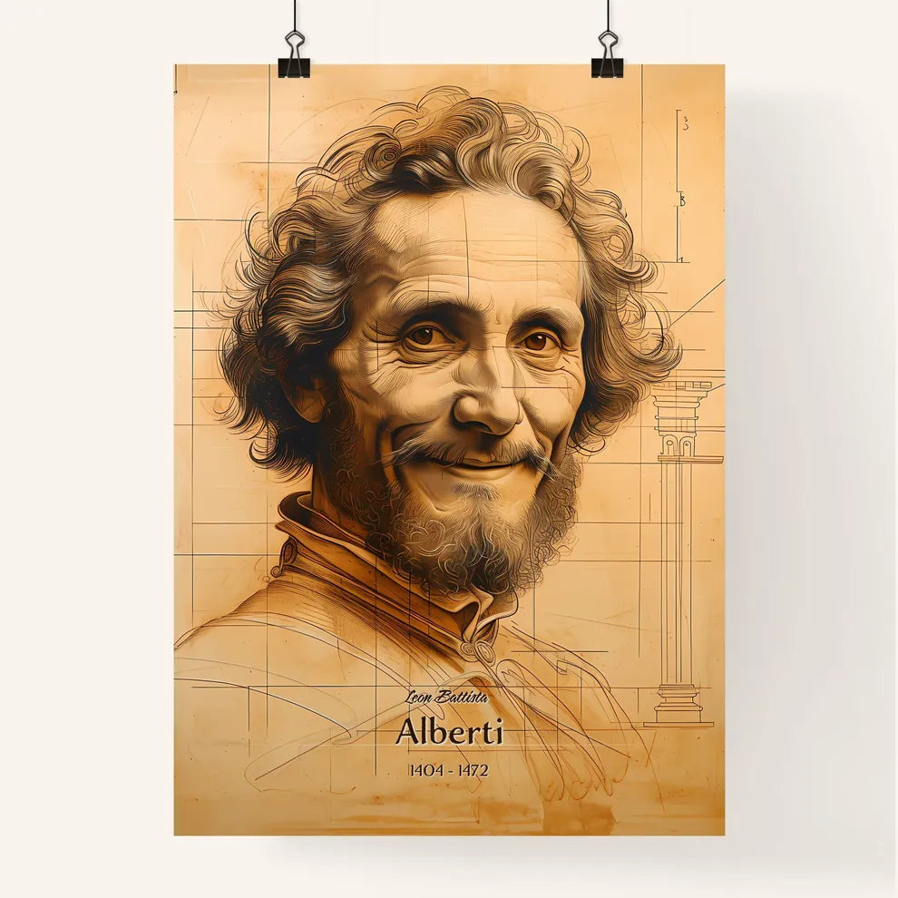 Leon Battista Poster