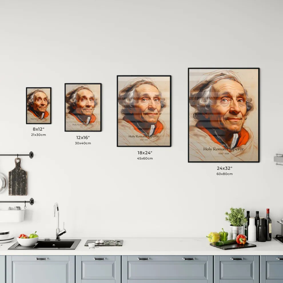 Charles V, Holy Roman Emperor, 1500 - 1558, A Poster of a painting of a man Default Title